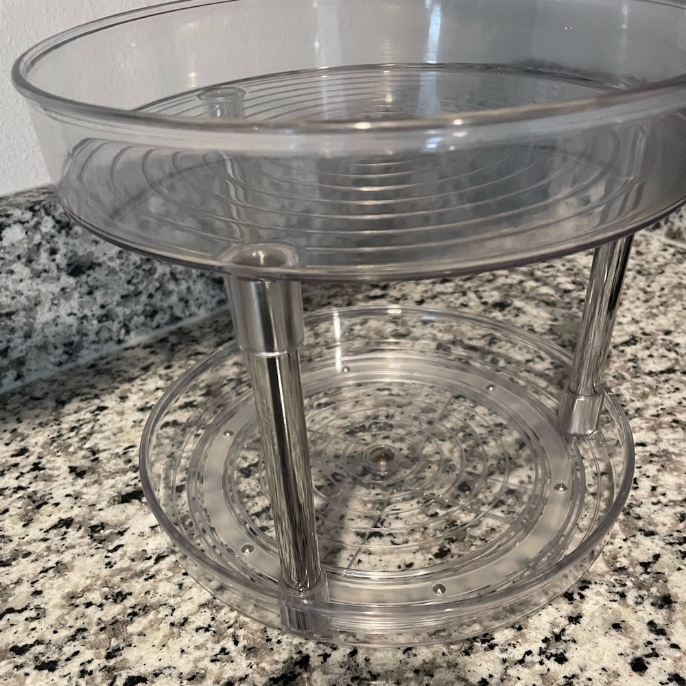 Container Store 2-Tier Lazy Susan - Picture 5 of 17